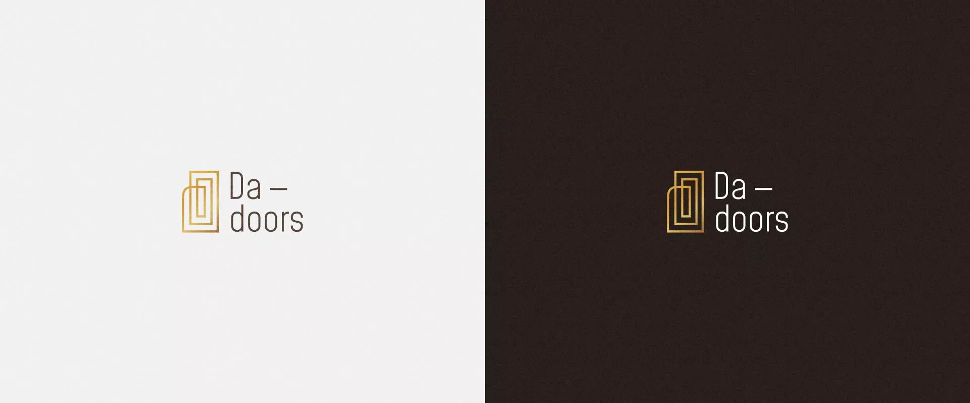Разработка логотипа для компании «DA-DOORS» в Светогорске